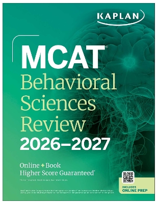 MCAT Behavioral Sciences Review 2026-2027: Online + Book