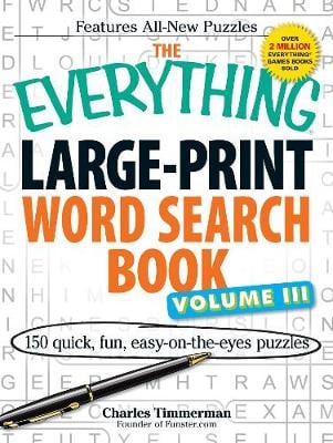 EVERYTHING LARGE-PRINT WORD SEARCH BOOK VOLUME III