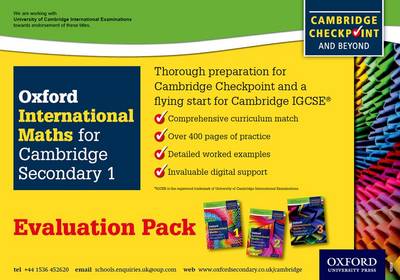 Complete Mathematics for Cambridge Secondary 1- Evaluation Pack: For Cambridge Checkpoint and Beyond