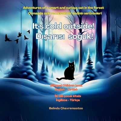 It's cold outside! Dışarısı soğuk! (Bilingual English - Turkish Edition): Adventures of a smart and curious cat in the forest. Ormanda zeki ve meraklı bir kedinin serüvenleri