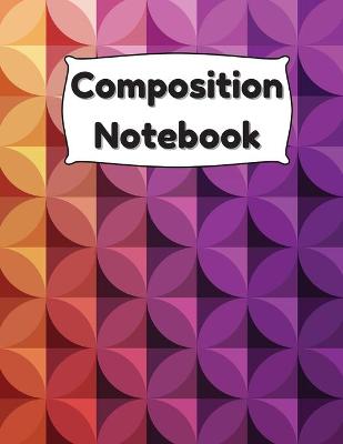 Composition Notebook: Simple linear notebook with college ruled 100 pages (8.5x11 format) / Composition Notebook for students / Wide Blank Lined Workbook / Linear Journal / MOSAIC Collection
