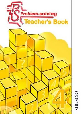 Can Do Problem Solving Year 4 Teacher's Book