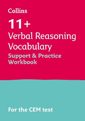 11+ Verbal Reasoning Vocabulary Support and Practice Workbook: For the 2026 Cem Tests