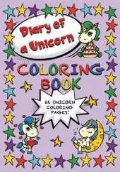 Diary of a Unicorn Coloring Book: Cute Unicorns filled with Positivity