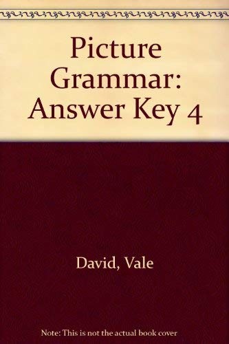 Picture Grammar: Answer Key