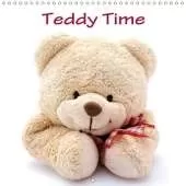 Teddy Time 2019: Photographs of a teddy bear family on white studio background showing their daily life.