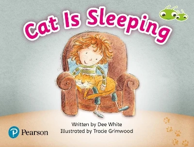 Bug Club Guided Fiction Reception Pink A Cat is Sleeping