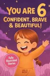 You Are 6 Confident, Brave & Beautiful: 20 Inspiring Stories for 6-Year-Old Girls To Quickly Build Confidence, Spark Kindness, and Enjoy Bedtime Reading
