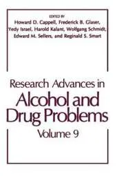Research Advances in Alcohol and Drug Problems