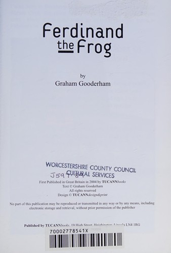 Ferdinand the Frog