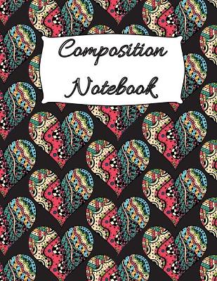 Composition Notebook: Simple linear notebook with college ruled 100 pages (8.5x11 format) / Composition Notebook for students / Wide Blank Lined Workbook / Linear Journal / Crazy Fruits Collection