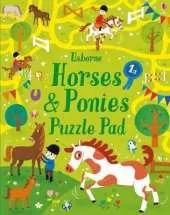 Horses and Ponies Puzzles Pad