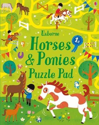 Horses and Ponies Puzzles Pad