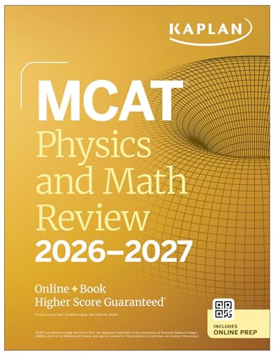 MCAT Physics and Math Review 2026-2027: Online + Book