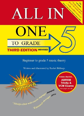 All in One to Grade 5 Music Theory THIRD Edition: A fast-Track from beginner to Grade 5 Music theory (Grades 1,2,3,4,5)