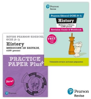 New Pearson Revise Edexcel GCSE (9-1) History Medicine in Britain Complete Revision & Practice Bundle - 2023 and 2024 exams