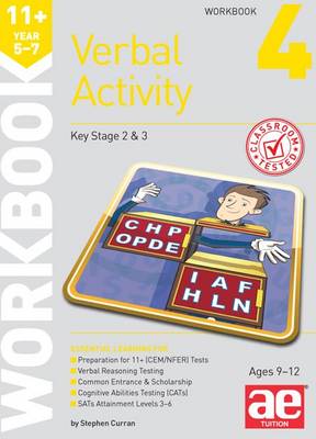 11+ Verbal Activity Year 5-7 Workbook 4: Technique for CEM Style Questions