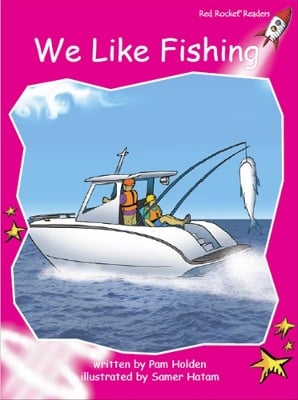 Red Rocket Readers: Emergent Fiction Set C: We Like Fishing