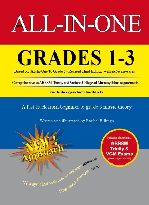 All-In-One: Grades 1-3 Music Theory: A Fast track from Beginner to Grade 3 Music Theory