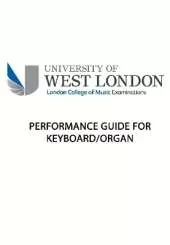 London College of Music Performance Guide for Keyboard/Organ
