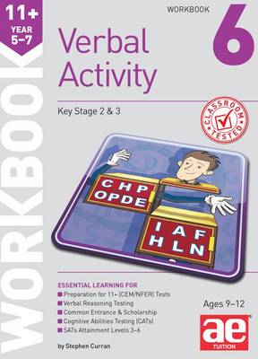 11+ Verbal Activity Year 5-7 Workbook 6: Additional Multiple-choice Practice Questions