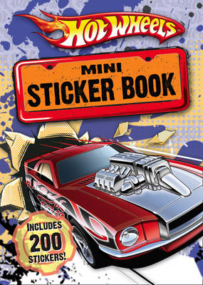 Hot Wheels Mini Sticker Book