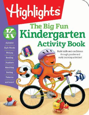 Kindergarten Big Fun Workbook: Prep Workbook with Kindergarten Learning Activities Featuring Tracing Worksheets, Alphabet Practice, Math Activities and Puzzles