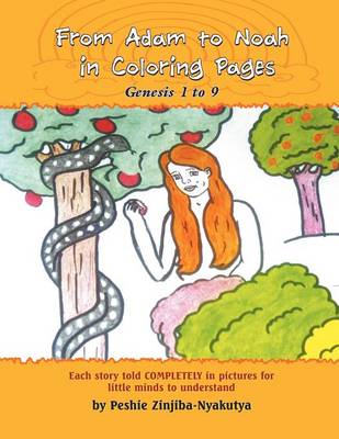 From Adam to Noah in Coloring Pages: Genesis 1 to 9