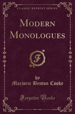 Modern Monologues (Classic Reprint)