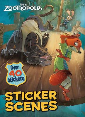 Disney Zootropolis Sticker Scenes: Over 40 Stickers