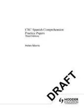 Practice Papers CXC Spanish Comprehensive Paper, 3rd. Edition