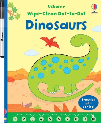 Wipe-clean Dot-to-dot Dinosaurs