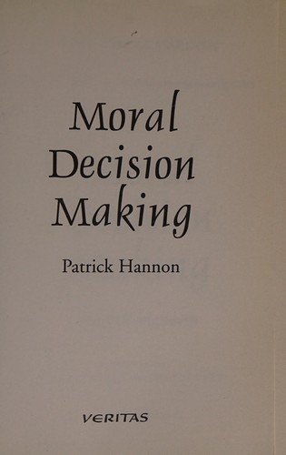 Moral Decision Making