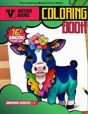 Barnyard Beauties: A Farm Animal Coloring Adventure: Bring the Farm to Life with Your Colors!