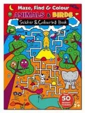 Maze, Find & Colour Animals & Birds