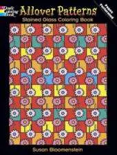 Allover Patterns Stained Glass Coloring Book