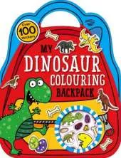 My Dinosaur Colouring Backpack: Colouring and Sticker Books