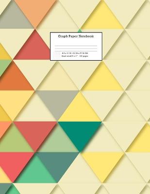 Graph Paper Notebook: Grid Paper Notebook 110 Sheets Large 8.5 x 11 Quad Ruled 5x5