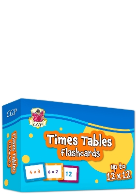 Times Tables Flashcards: perfect for learning the 1 to 12 times tables