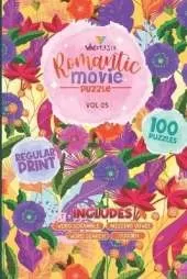 Romantic Movie Puzzle Volume 5 Includes Word Search Sudoku Word Scramble Missing Vowel: Regular Print 100 Puzzles On Hollywood Romance Love Films