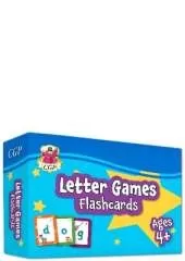 Letter Games Flashcards for Ages 4+