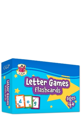 Letter Games Flashcards for Ages 4+