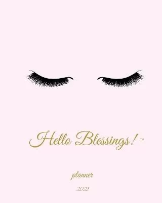 Hello Blessings! 2021 Horizontal Planner
