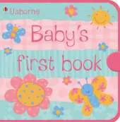 Usborne Baby's First Book Blue Cloth Book