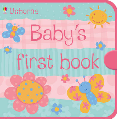 Usborne Baby's First Book Blue Cloth Book