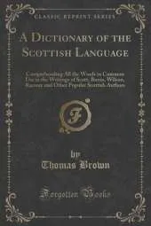 A Dictionary of the Scottish Language: Comprehending All the Words in Common Use in the Writings of Scott, Burns, Wilson, Ramsay and Other Popular Scottish Authors (Classic Reprint)