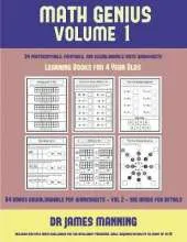 Learning Books for 4 Year Olds (Math Genius Vol 1): This Book Is Designed for Preschool Teachers to Challenge More Able Preschool Students: Fully Copyable, Printable, and Downloadable