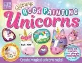 Glittery Rock Painting Unicorns
