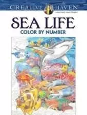 Creative Haven Sea Life Color by Number Coloring Book