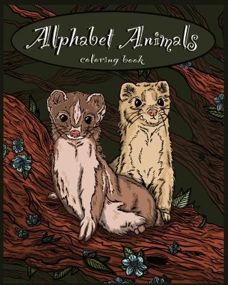 Alphabet Animals: coloring book for kids
